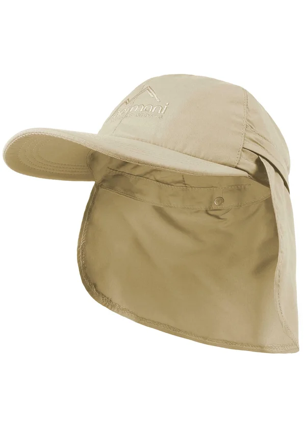 MIT NACKENSCHUTZ - Cap - khaki