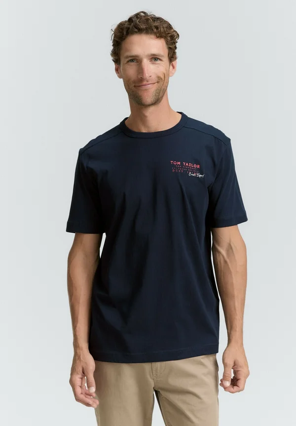 MIT PRINT - Print T-shirt - sky captain blue