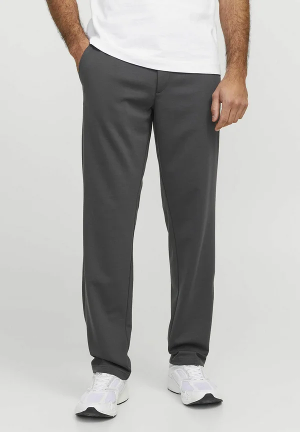 MIT REGULAR FIT NORMAL GESCHNITTEN MIT  - Trousers - asphalt