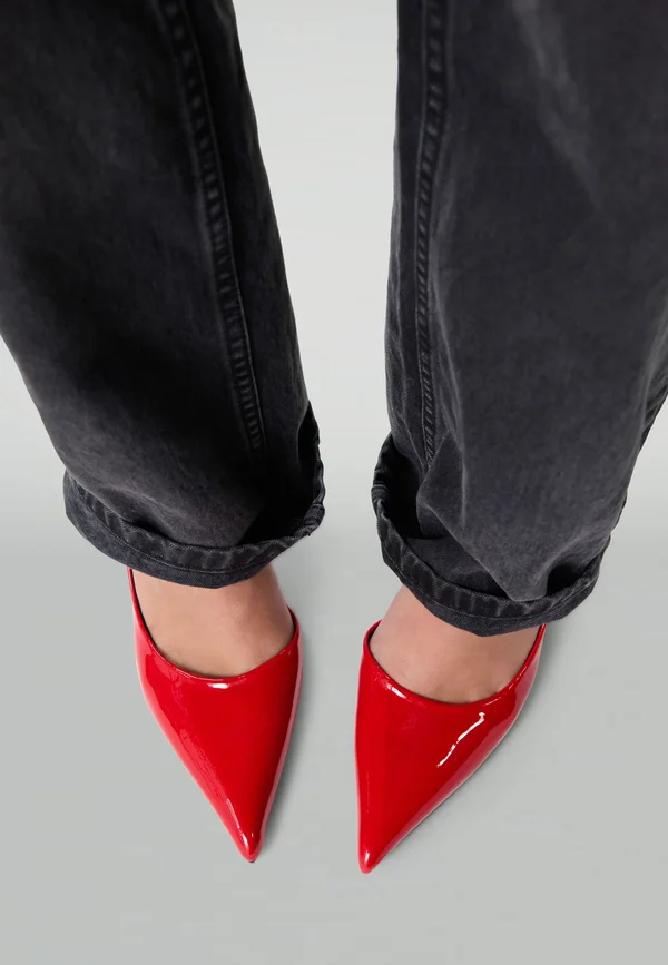 MIT STRASS - High heels - red