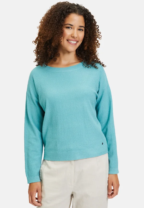 MIT STRUKTUR - Jumper - light turquiose melange