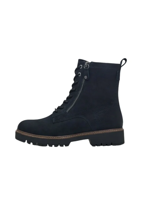 MIT TOUCH-IT - Lace-up ankle boots - navy
