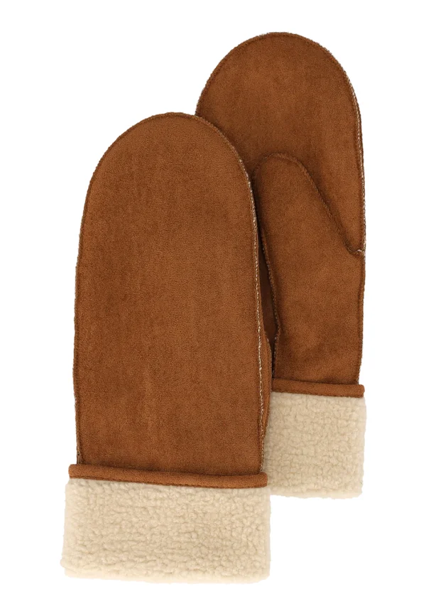 Mittens - cognac