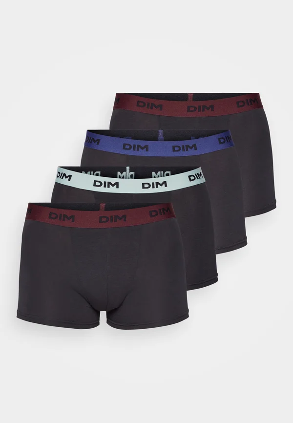 MIX COLORS BOXER 4 PACK - Trunks - black