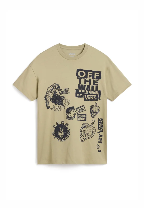 MIXED MESSAGES - Print T-shirt - elm