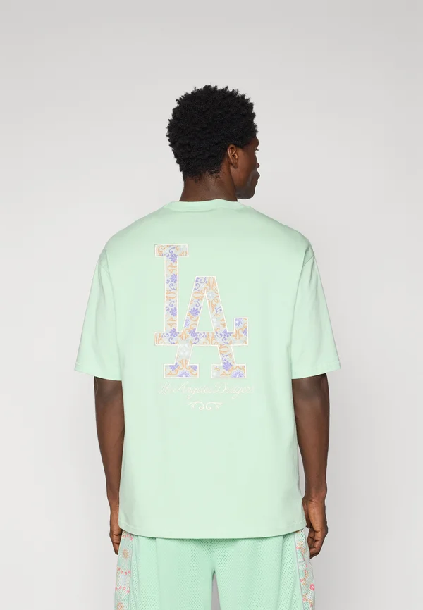 MLB LOS ANGELES DODGERS INFILL TEE - Print T-shirt - mint