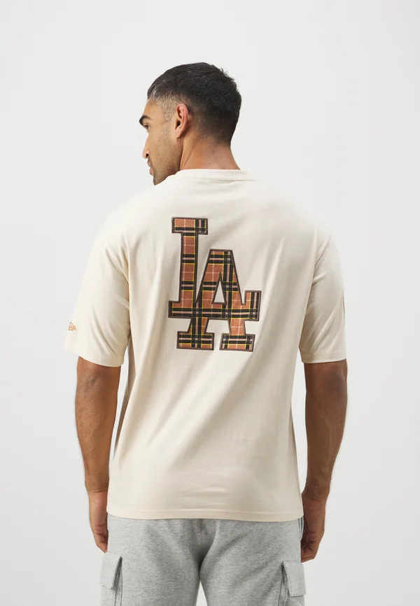 MLB LOS ANGELES DODGERS OVERSIZE TEE - Club wear - off-white