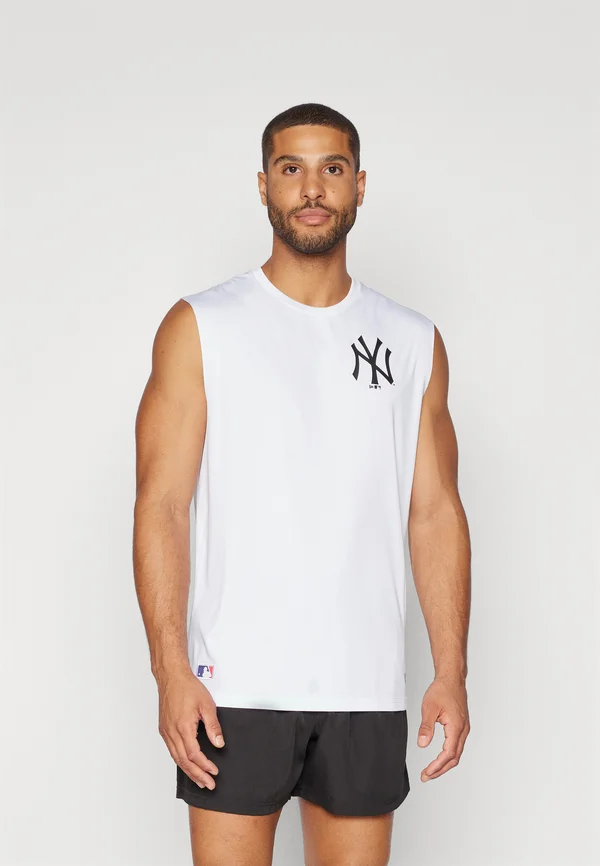 MLB NEW YORK YANKEES SLEEVELESS TEE - Club wear - white