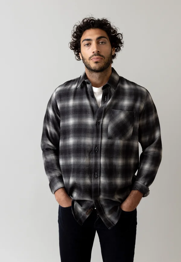 MMGDAVID SHADOW OVERSHIRT - Shirt - light grey