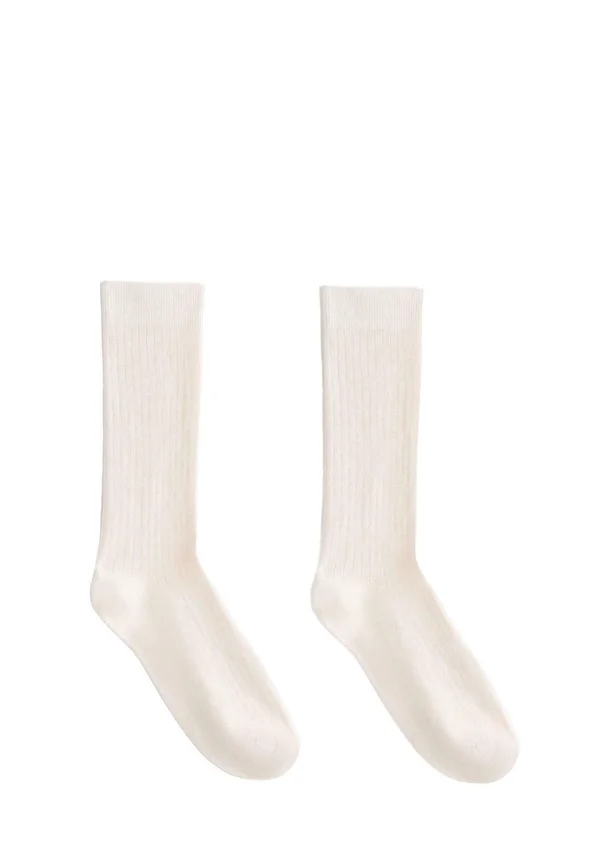 MODAL BLEND CLASSIC WITH CASHMERE - Socks - white