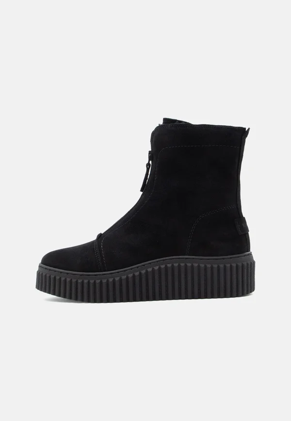 MODEL BIANCA - Platform ankle boots - black