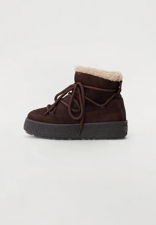 PIA 3B - Lace-up ankle boots - dark earth