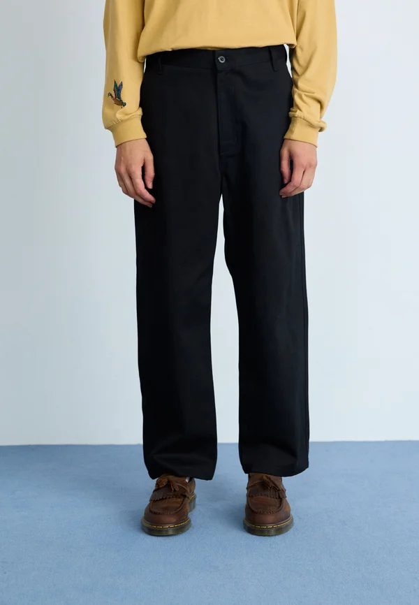 MODULE PANT - Trousers - black rigid