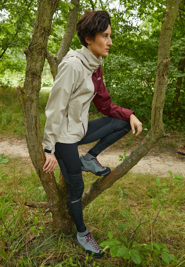 MOJITO TRAIL GTX - Hiking shoes - conifer /raspberry