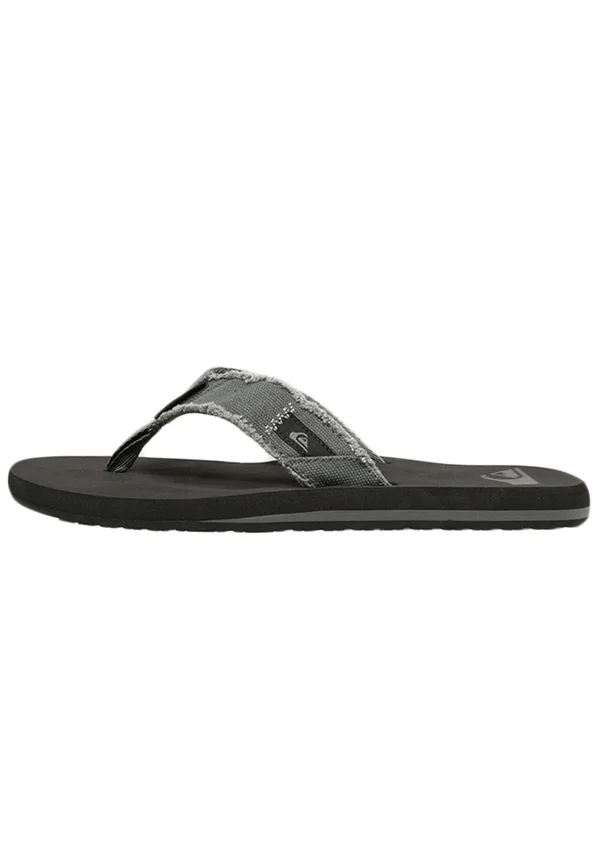 MONKEY - T-bar sandals - grey/black/brown