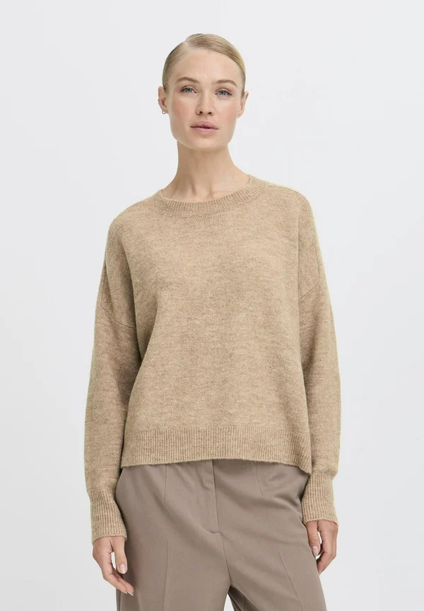 MONNA  - Jumper - walnut melange
