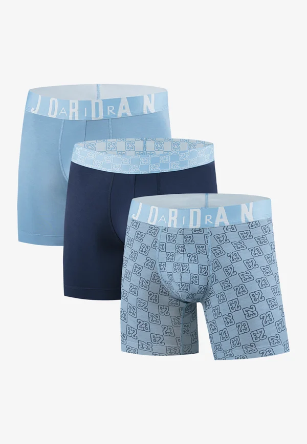 MONOGRAM BRIEF 3 PACK - Pants - light blue