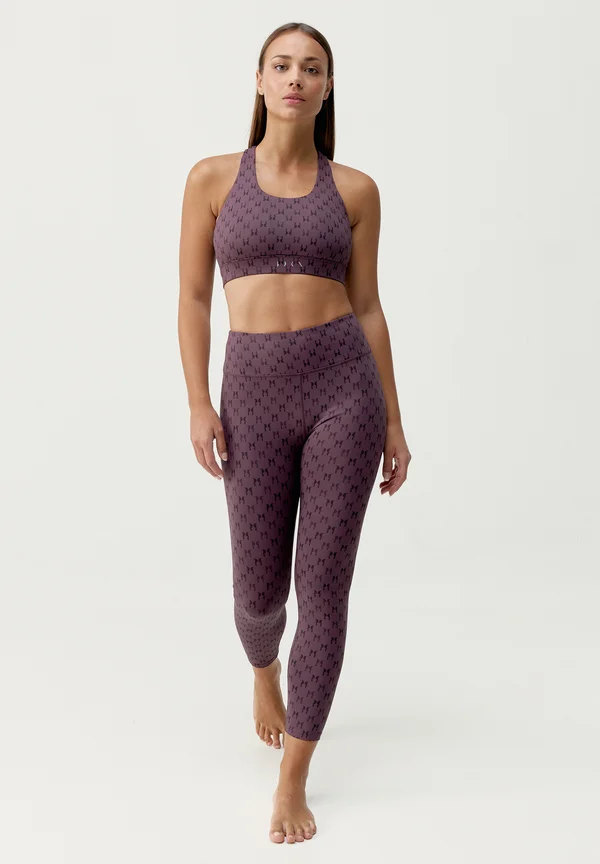 MONOGRAM - Leggings - burdeos