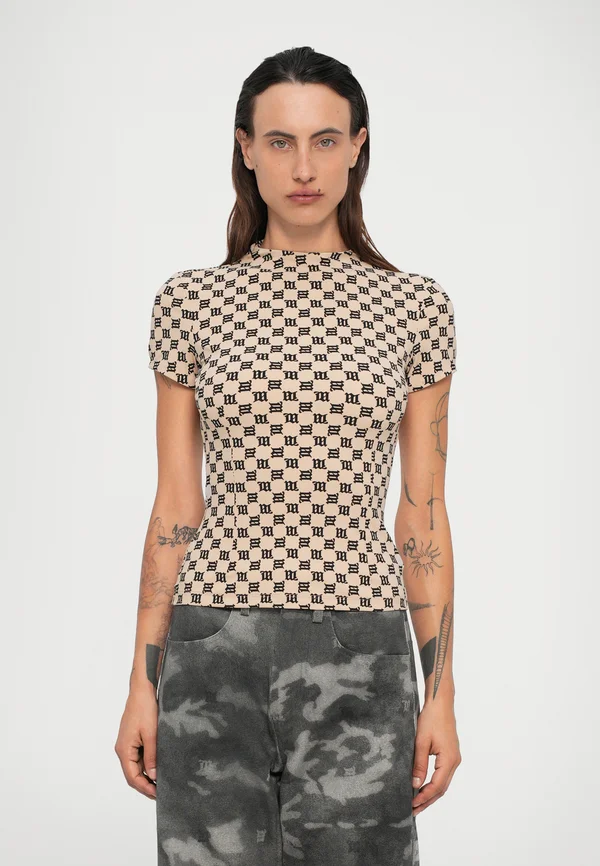 MONOGRAM - Print T-shirt - beige