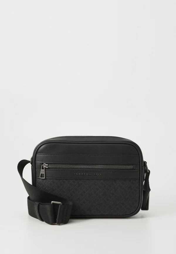 MONOGRAM REPORTER - Cross body bag - black