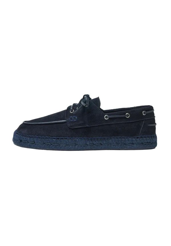 MONTECARLO - Boat shoes - bleu suede