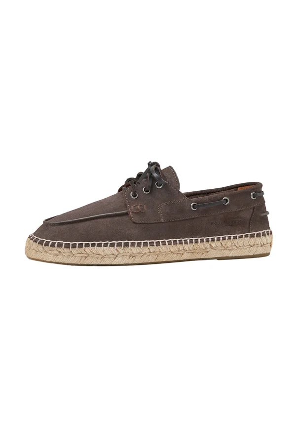 MONTECARLO - Boat shoes - moka suede