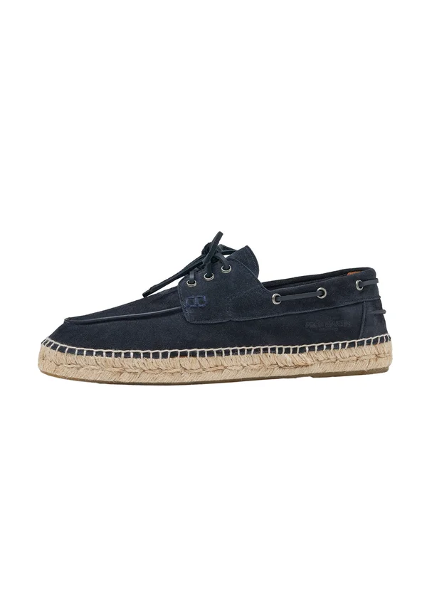 MONTECARLO - Boat shoes - navy suede