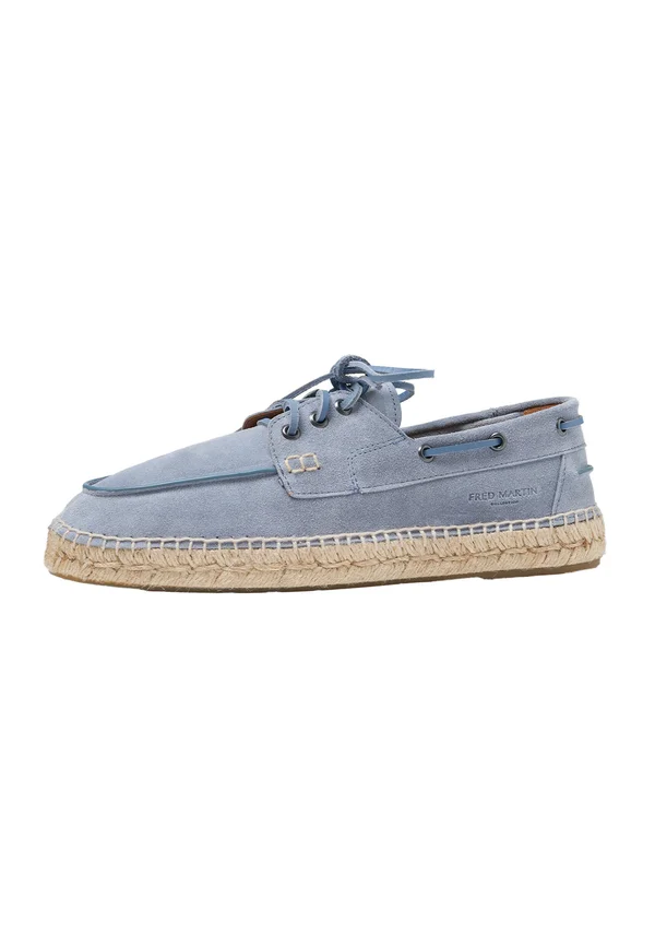 MONTECARLO - Boat shoes - sky suede