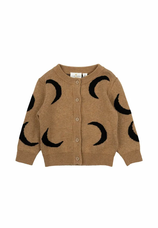 MORREL - Cardigan - tannin moon aop
