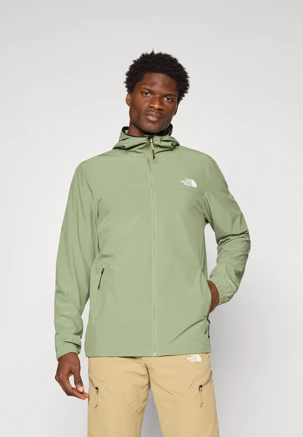 MOUNTAIN ATHLETICS HOODED JACKET - Windbreaker - bark mist