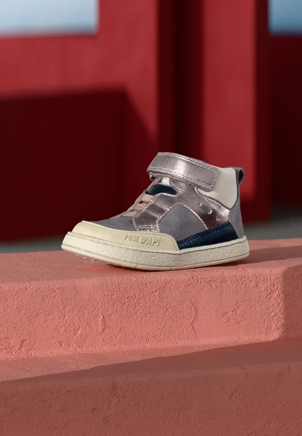 MOUSSE LIZY BUMP UNISEX - High-top trainers - lavanda/crema