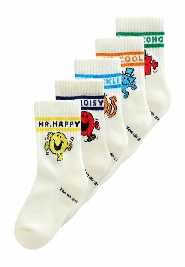 MR 5 PACK  - Socks - white