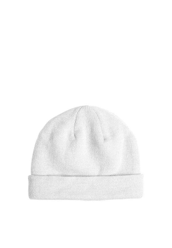 MSTRDS SHORT CUFF KNIT BEANIE - Beanie - weiss