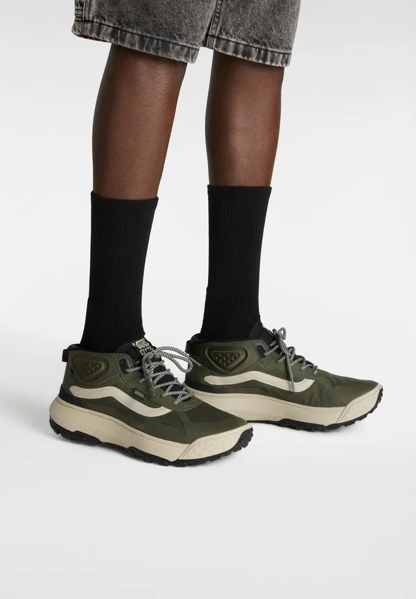 MTE CROSSPATH MID UNISEX - High-top trainers - grape leaf