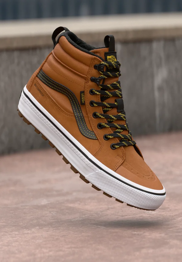 MTE SK8 HI WATERPROOF INSULATED UNISEX - High-top trainers - glazed ginger
