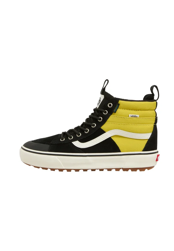 MTE SK8-HI WATERPROOF UNISEX - High-top trainers - black yellow