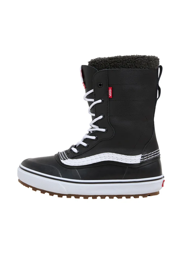 MTE STANDARD WATERPROOF - Winter boots - black white