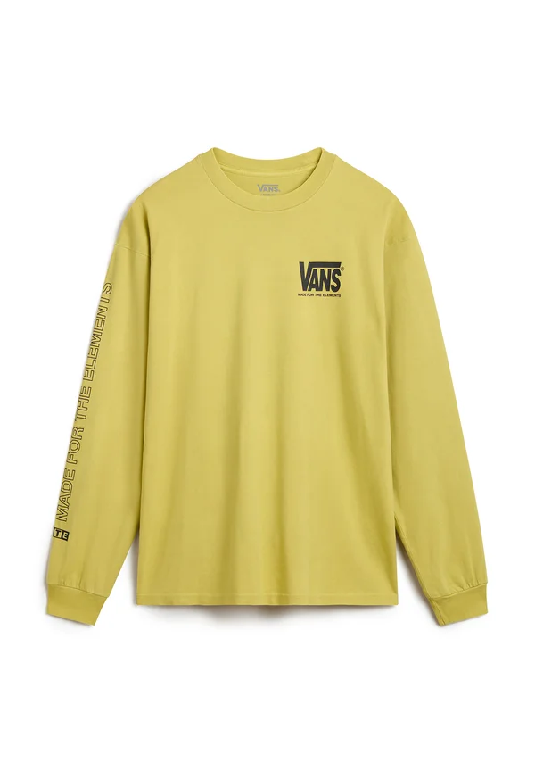 MTE WARP CHECK - Long sleeved top - warm olive