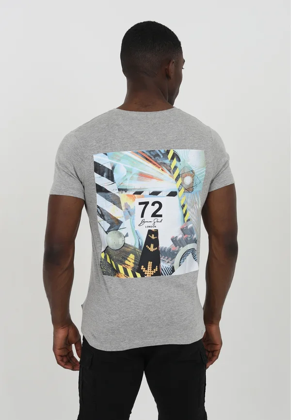 MTS-RAGNAR GDP - Print T-shirt - light grey