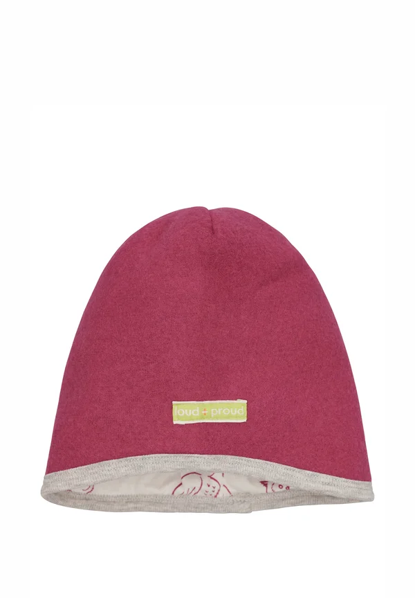 MÜTZE WOLLFLEECE - Beanie - rouge