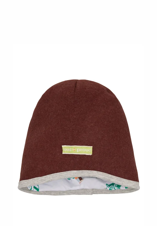 MÜTZE WOLLFLEECE - Beanie - wood