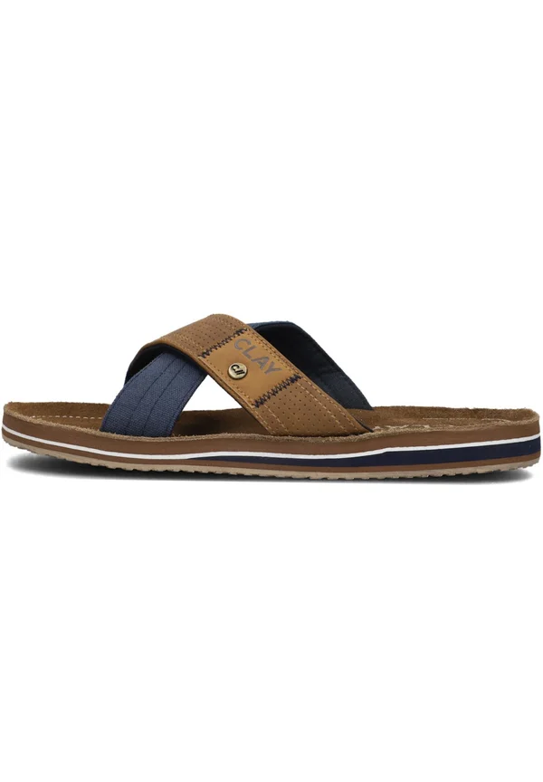 Mules - cognac