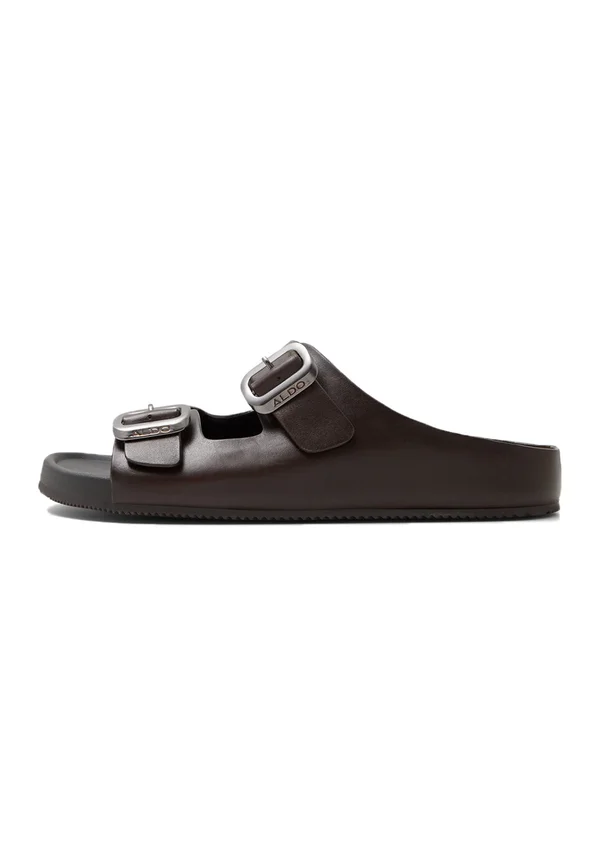 Mules - dark brown