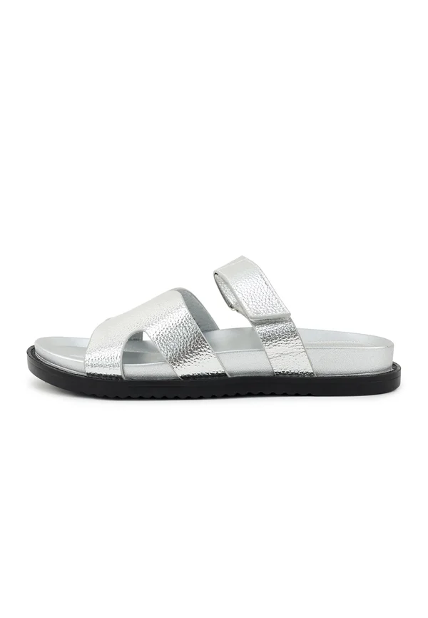 Mules - galactic silver-coloured