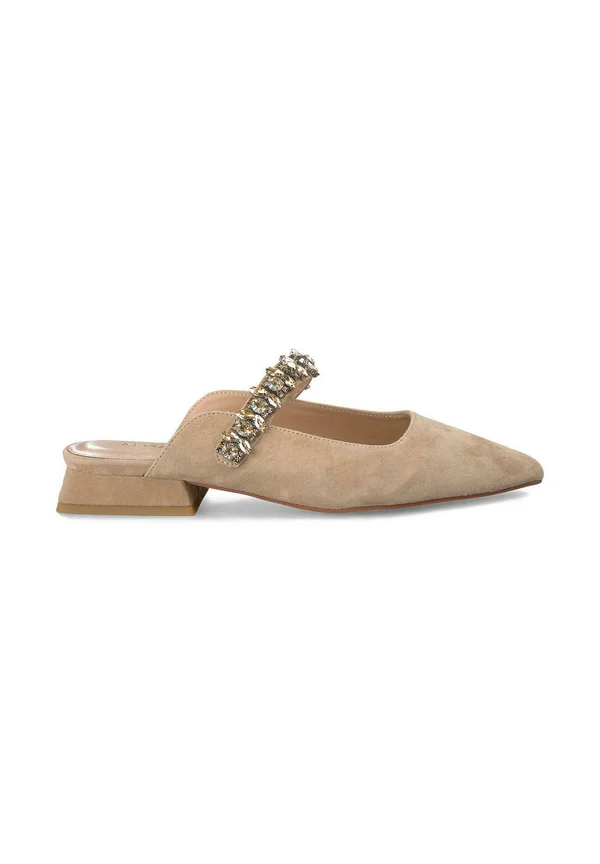 Mules - marrón claro