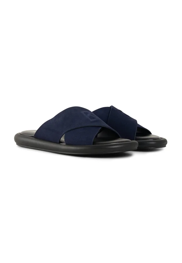 Mules - navy blau
