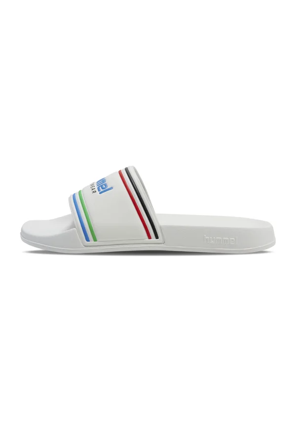 Mules - white multicolor