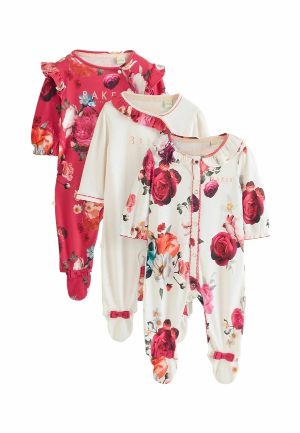 MULTI BLOSSOM 3 PACK - REGULAR FIT - Sleep suit - multi-coloured