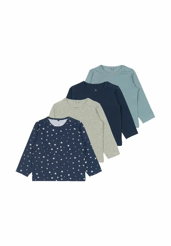MULTI PACK OF 4 - Long sleeved top - blue