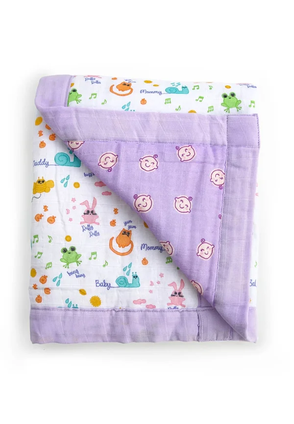 Muslin blanket - mehrfarbig